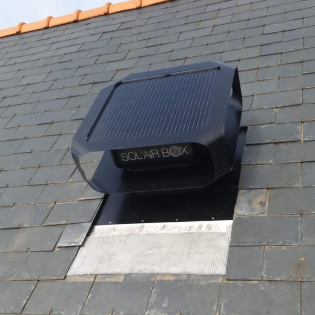 Extraction solaire de l’air des combles avec Sol’Air Box
